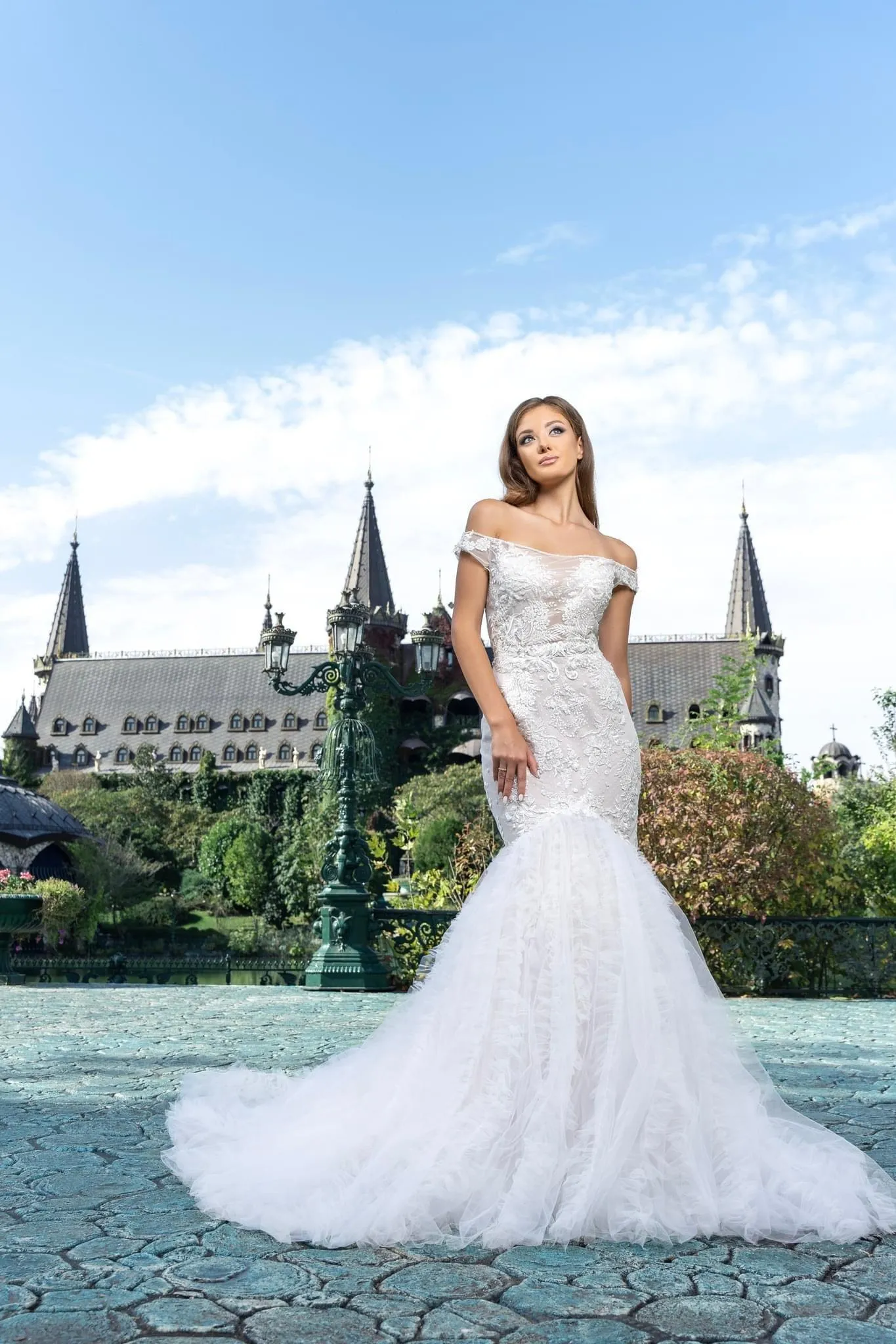 Mermaid Lace Wedding Dress Off The Shoulder