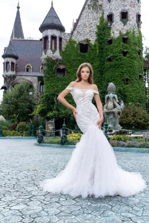 Mermaid Lace Wedding Dress Off The Shoulder
