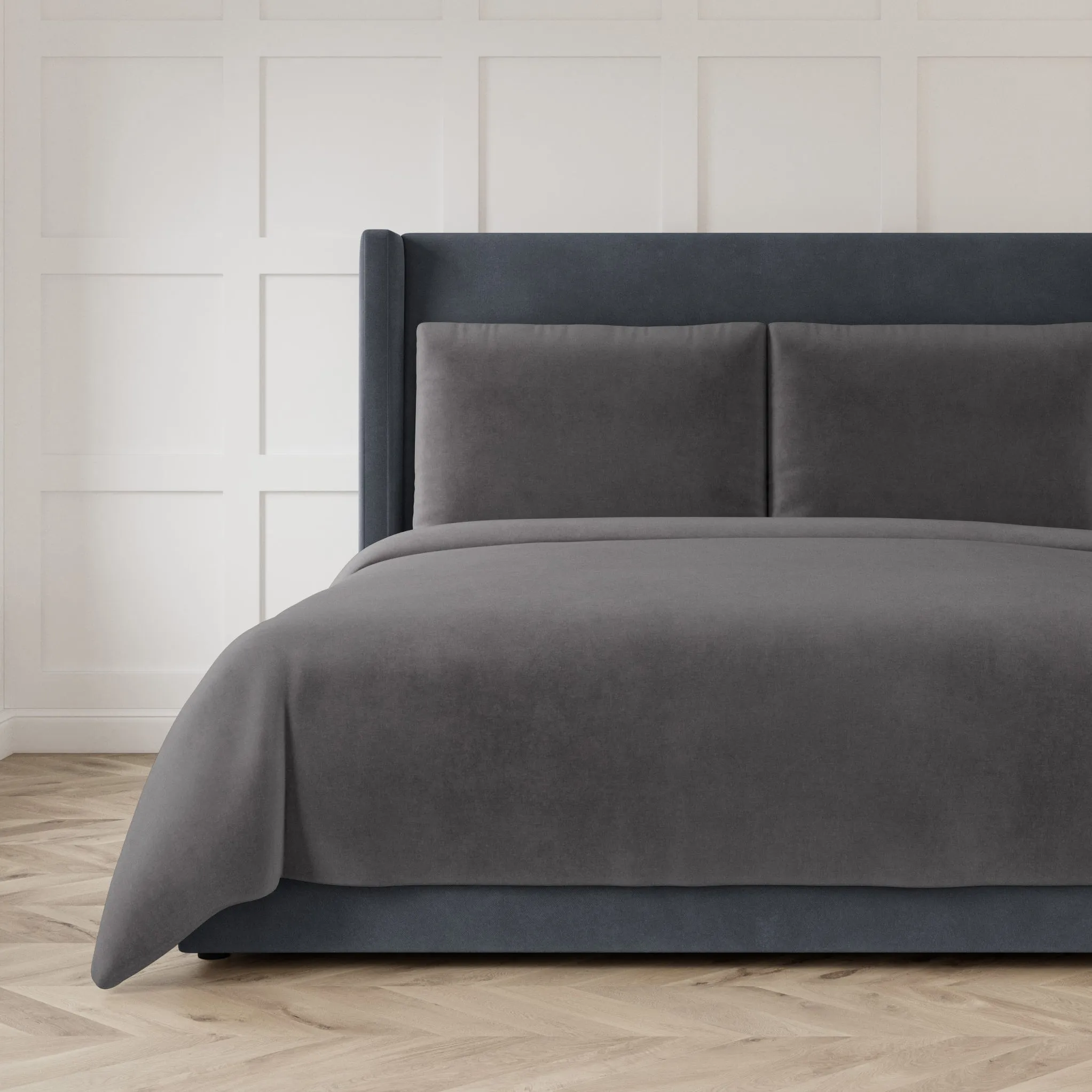 Modern Velvet Coverlet
