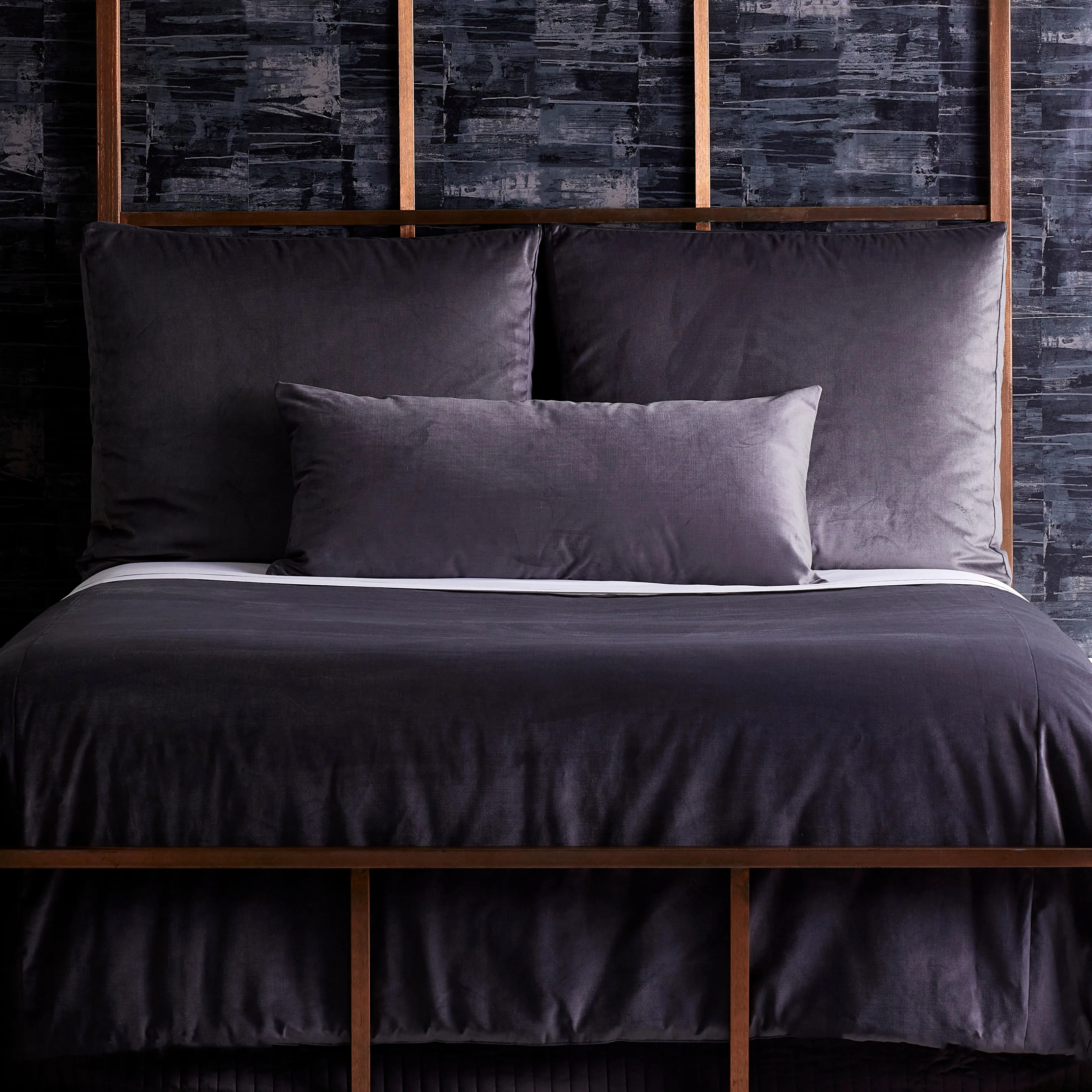 Modern Velvet Coverlet