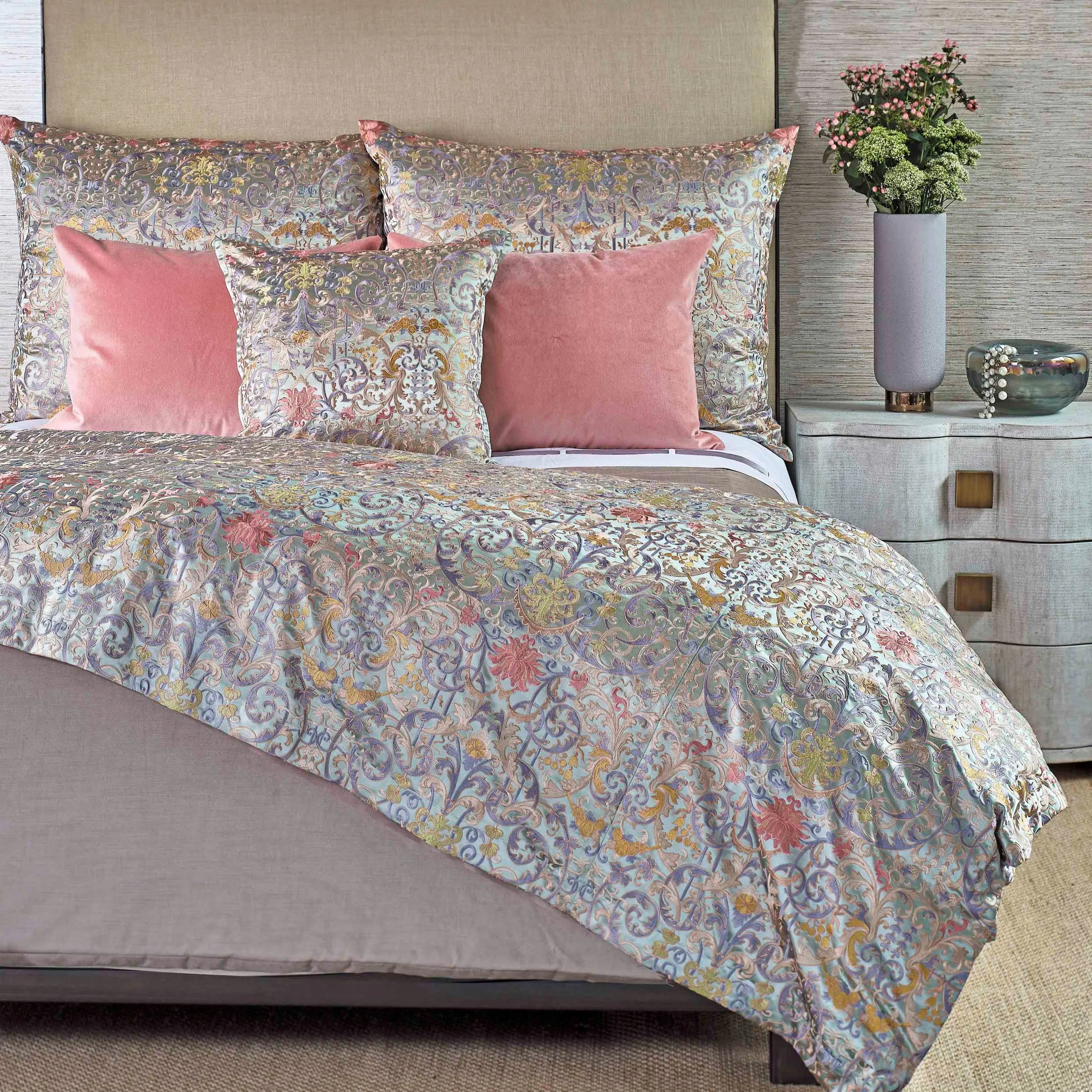 Modern Velvet Coverlet