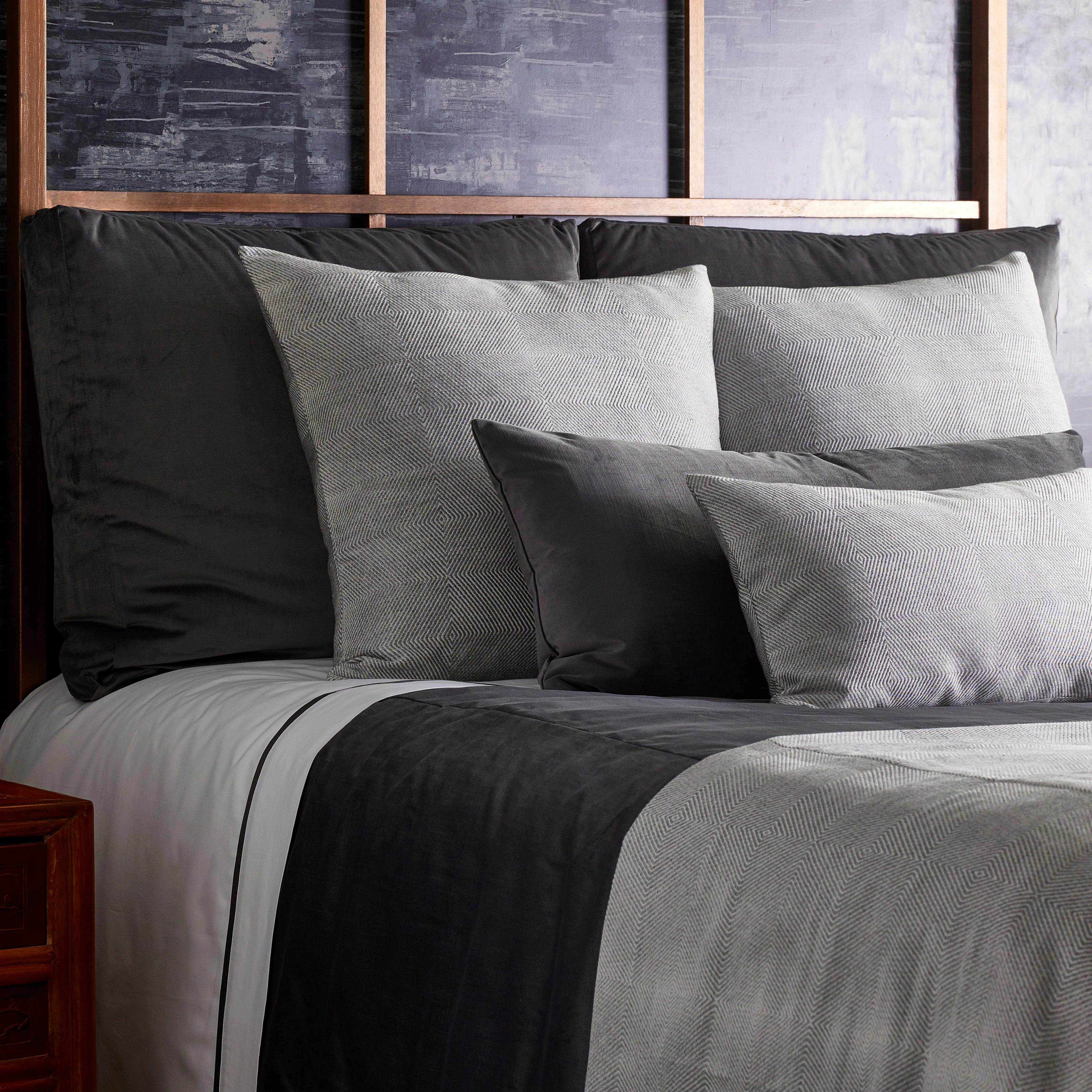 Modern Velvet Coverlet