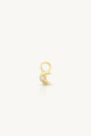 Moon Gold Charm