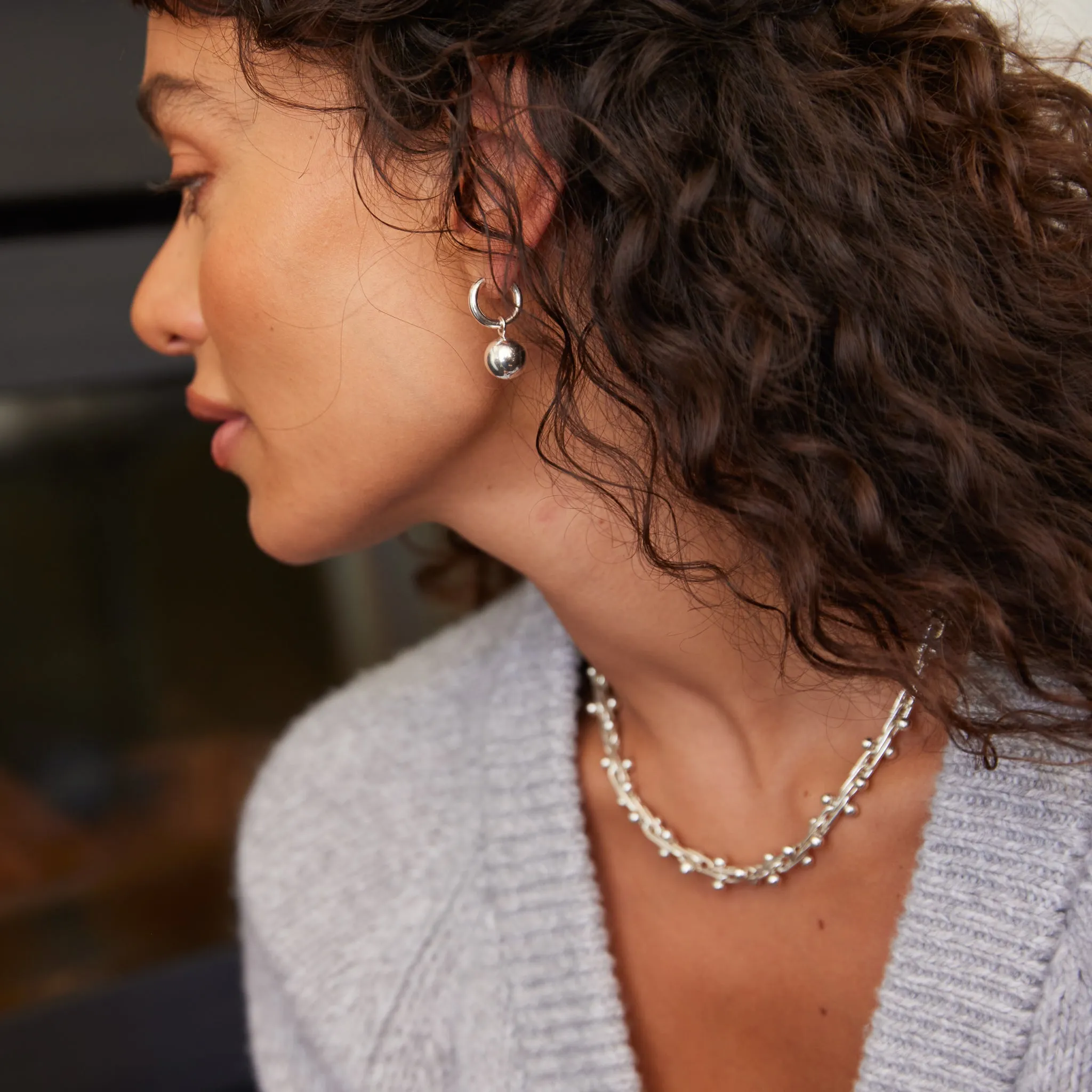 On and Off Earring