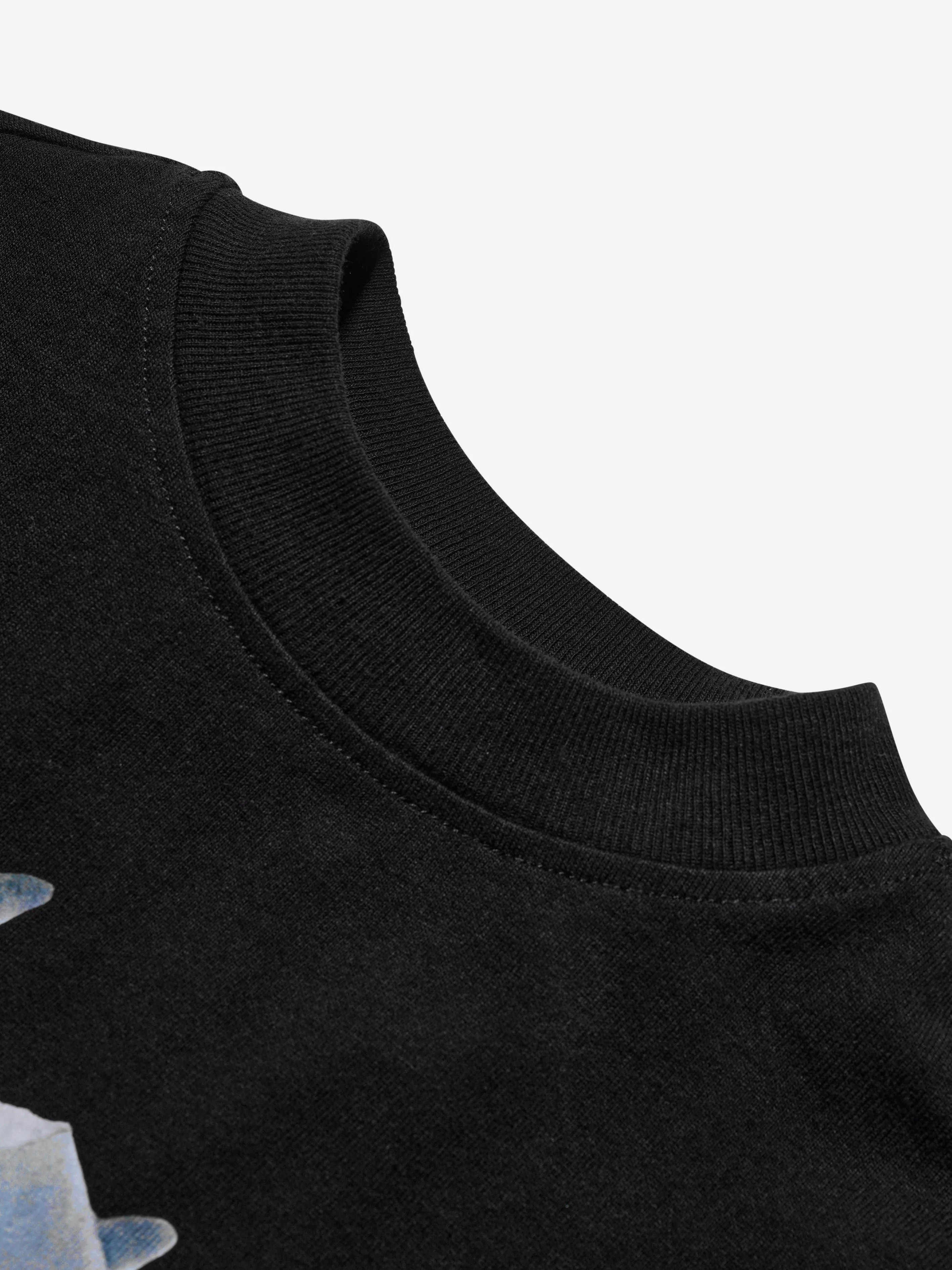 Palm Angels Boys Shark T-Shirt in Black