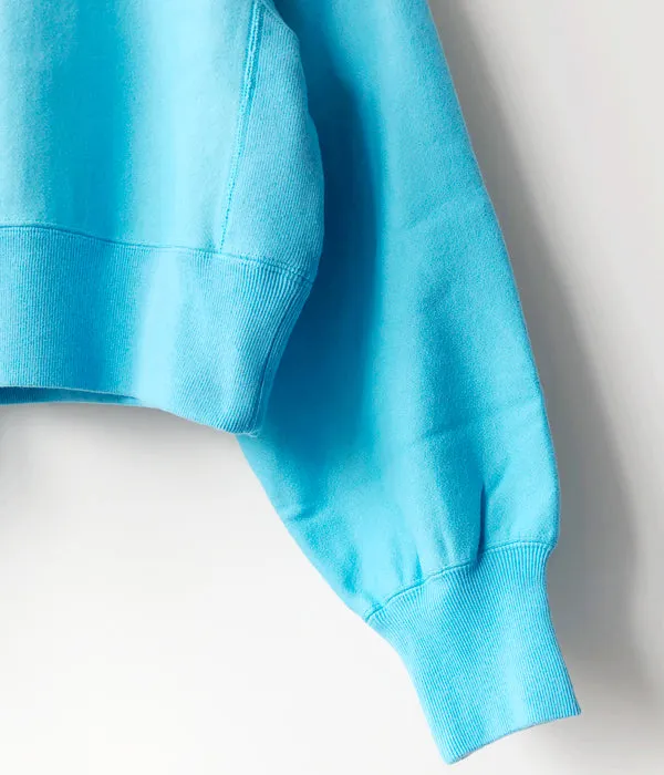 PHEENY/ATHLETIC FLEECE L/S(BLUE)