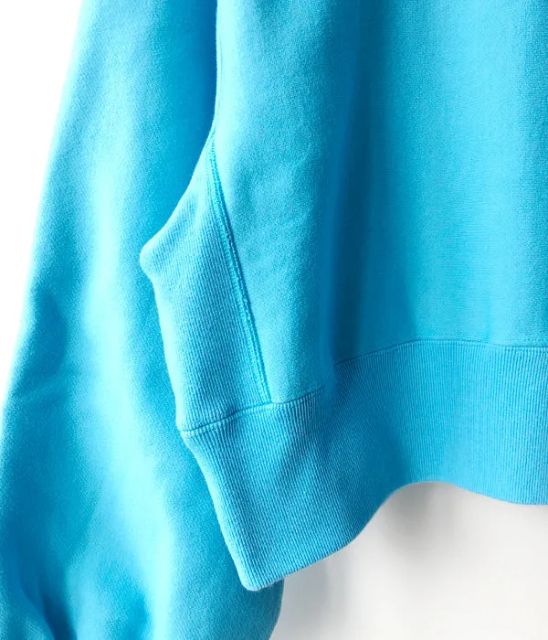 PHEENY/ATHLETIC FLEECE L/S(BLUE)