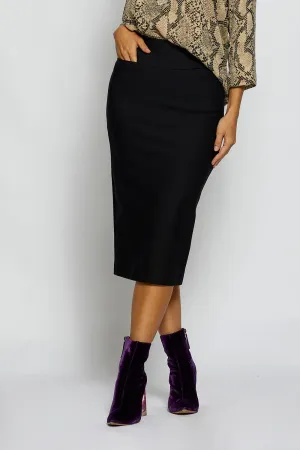 Ponti Long Pull Skirt