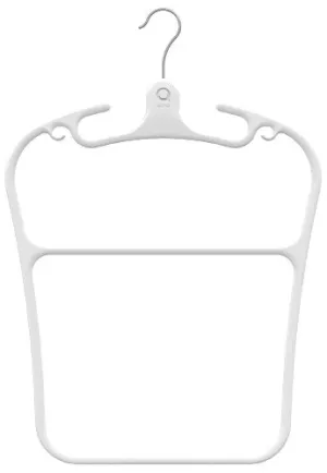 Quirky CTR-1-WHT Contour Multi-Tiered Hanger (Set of 2)