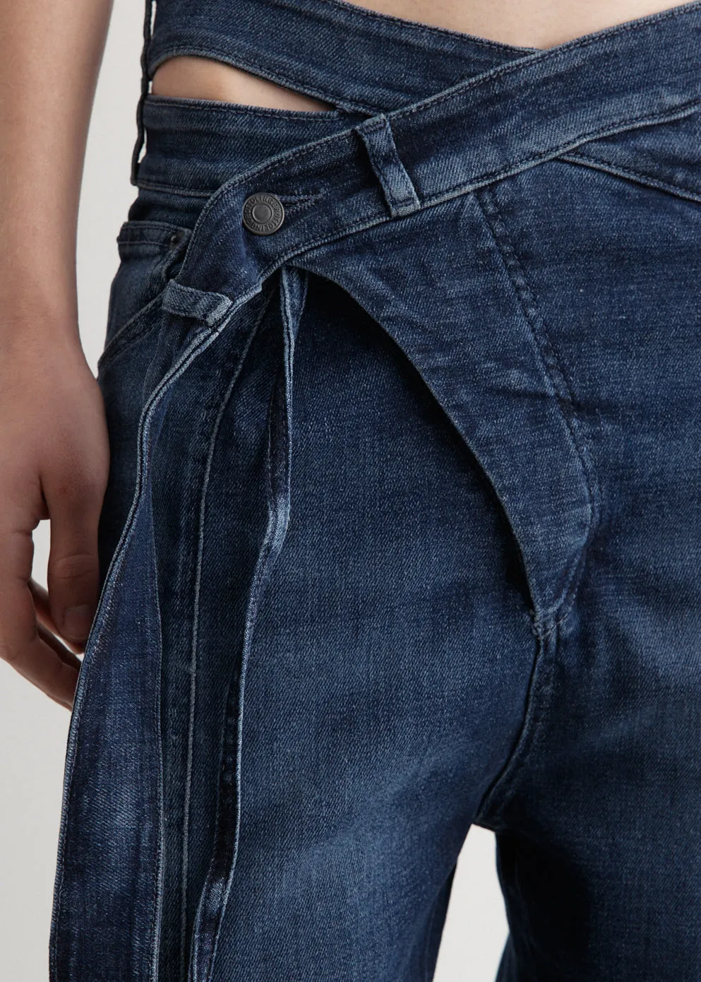Signature Wrap Denim Jeans
