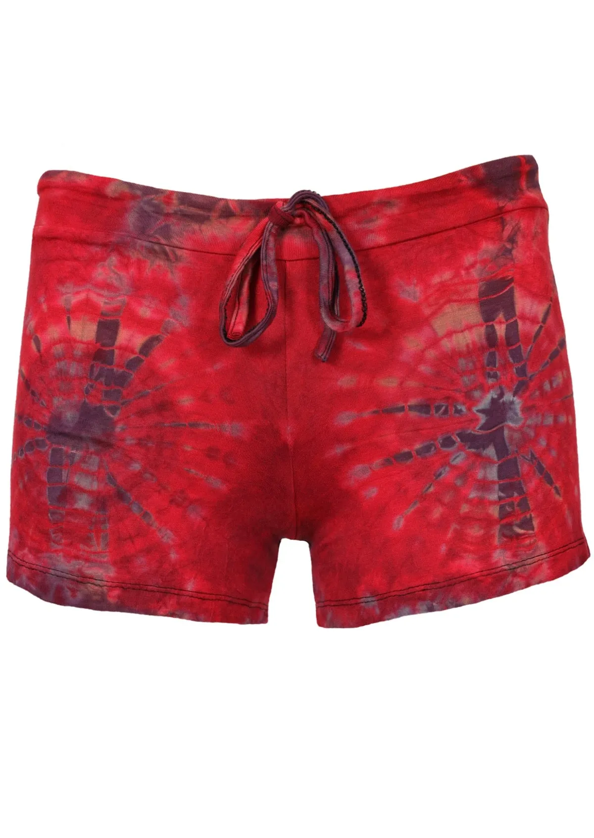 Tie Dye Shorts with Tie-up