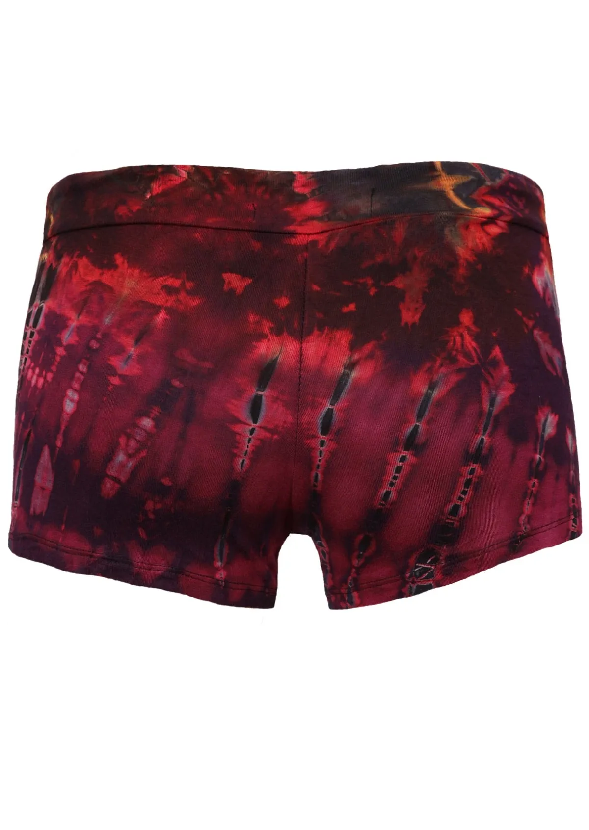 Tie Dye Shorts with Tie-up