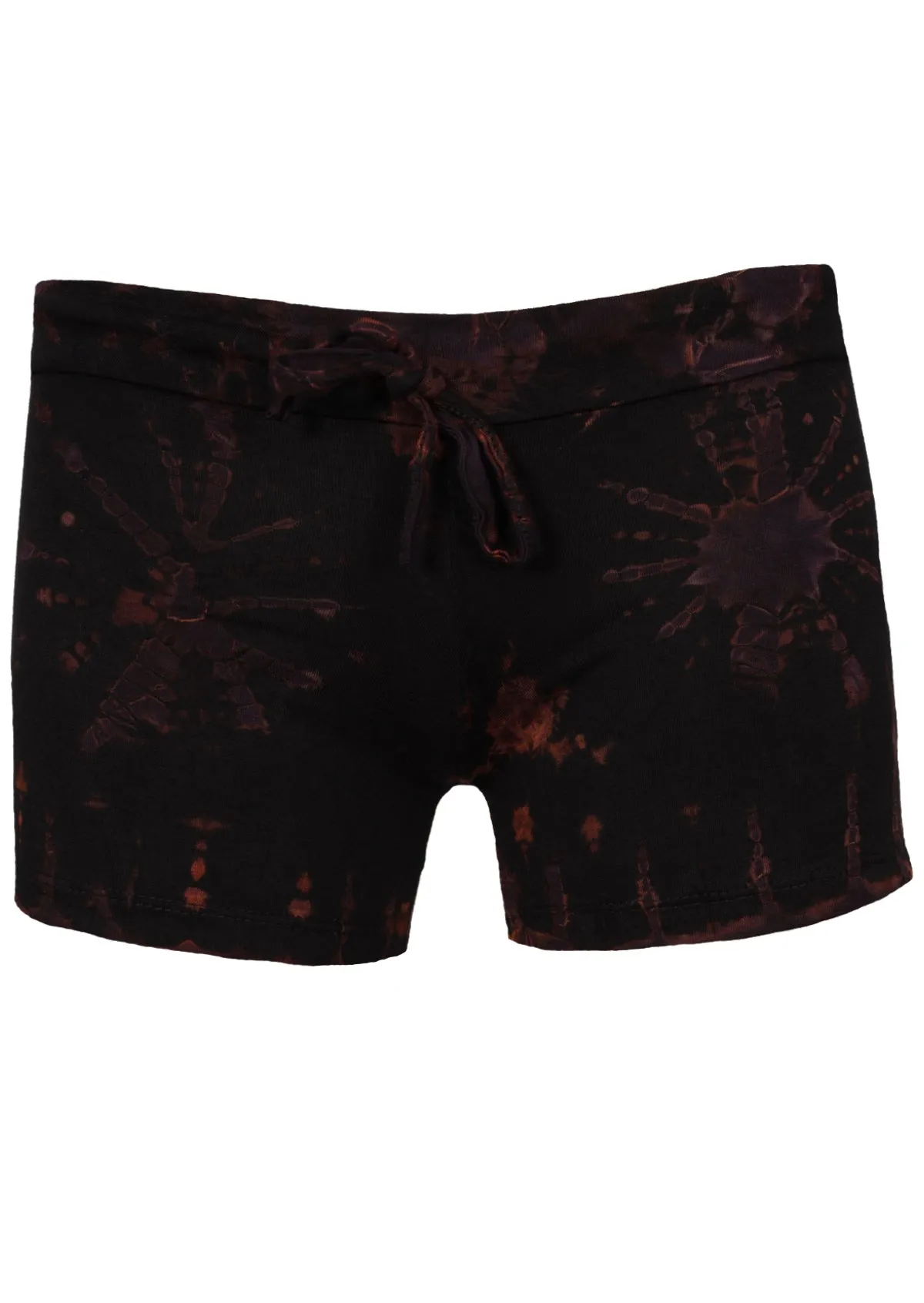 Tie Dye Shorts with Tie-up