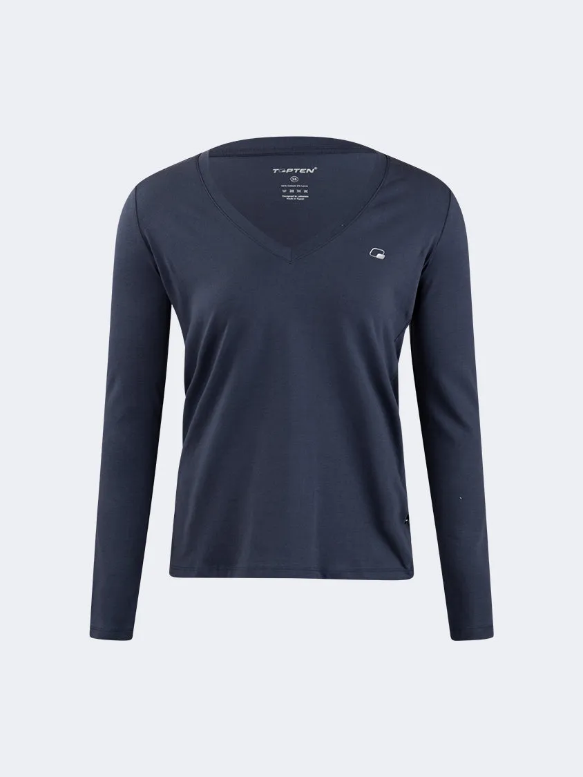 Top Ten Classic Women Lifestyle Long Sleeve Blue