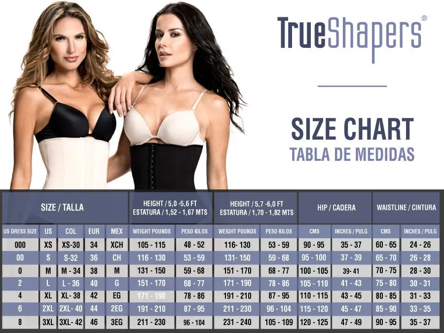 TrueShapers 1235 Hi-Waist Boyshort