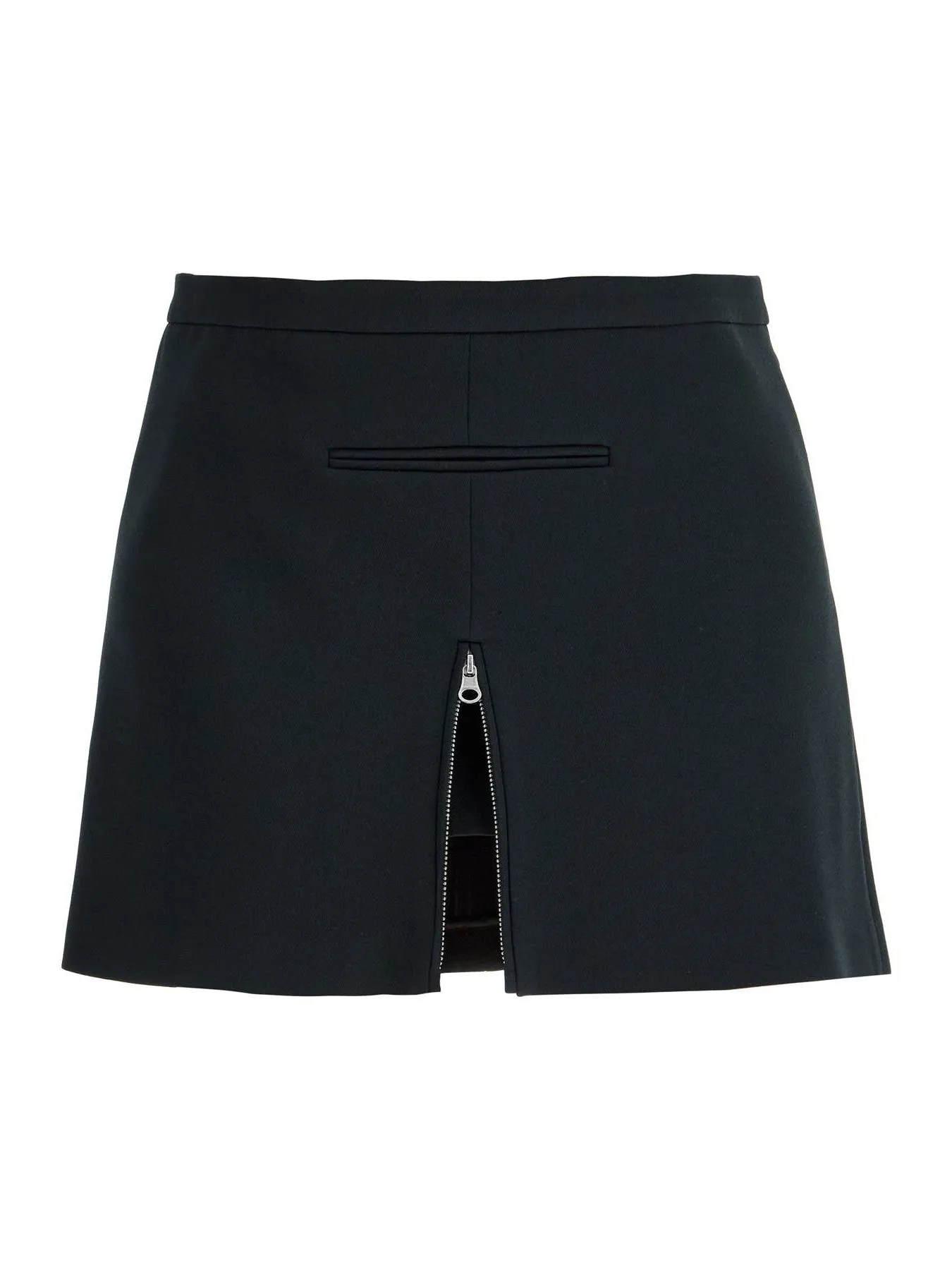 Twill Zipper Skirt