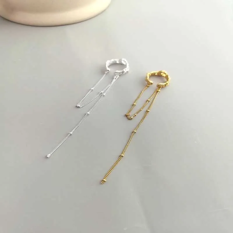 Vintage Sterling Silver Clip On Earrings(1pcs)