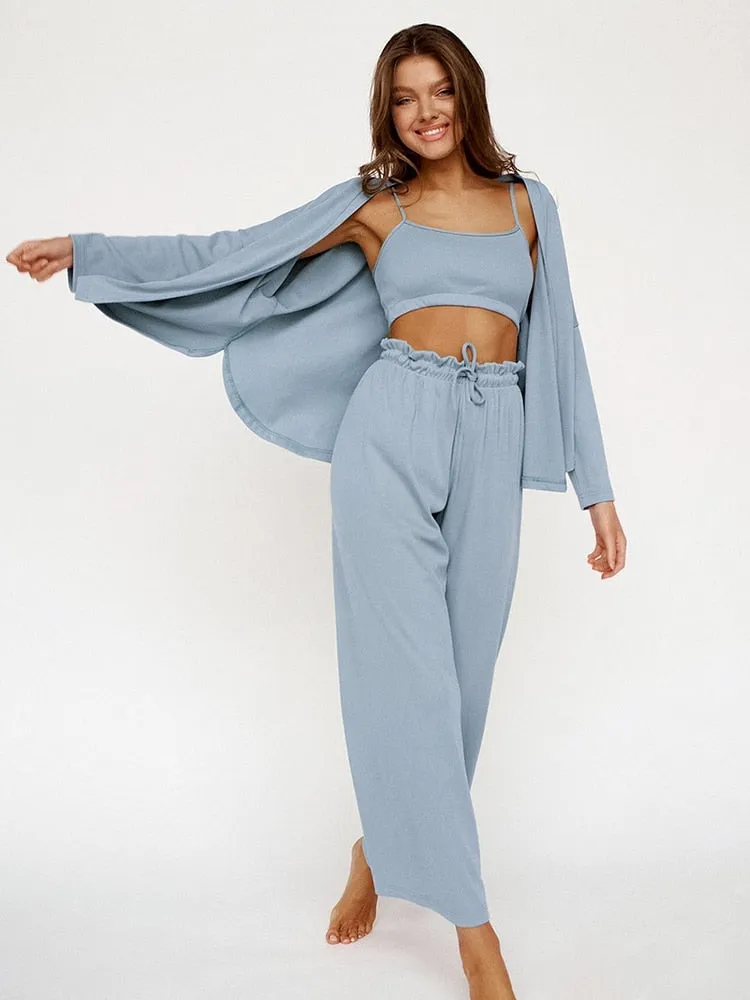 Violet 3-piece Set | Elegant and comfortable