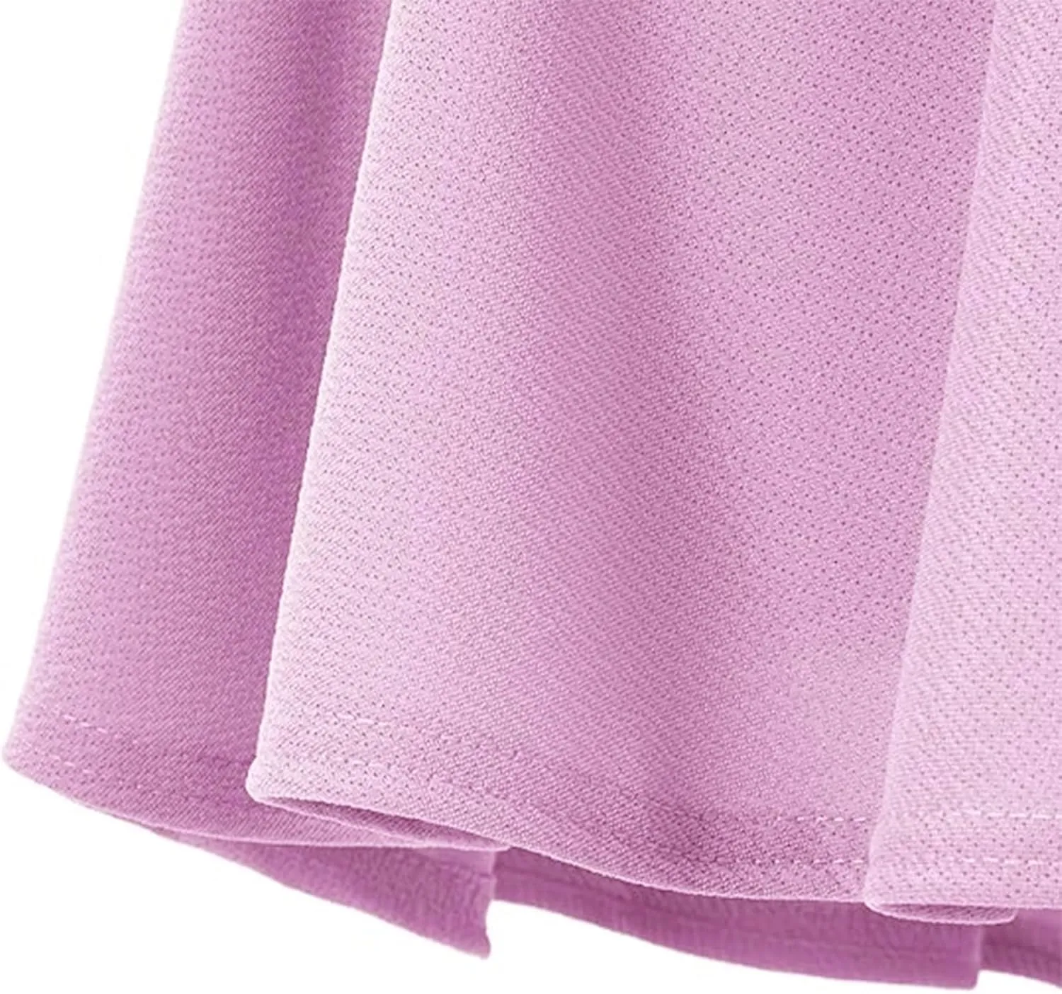 Women's Flared Pleated Skater Skirt Basic Casual High Waisted Ruffles Flared Mini Lingerie Skirts with Shorts